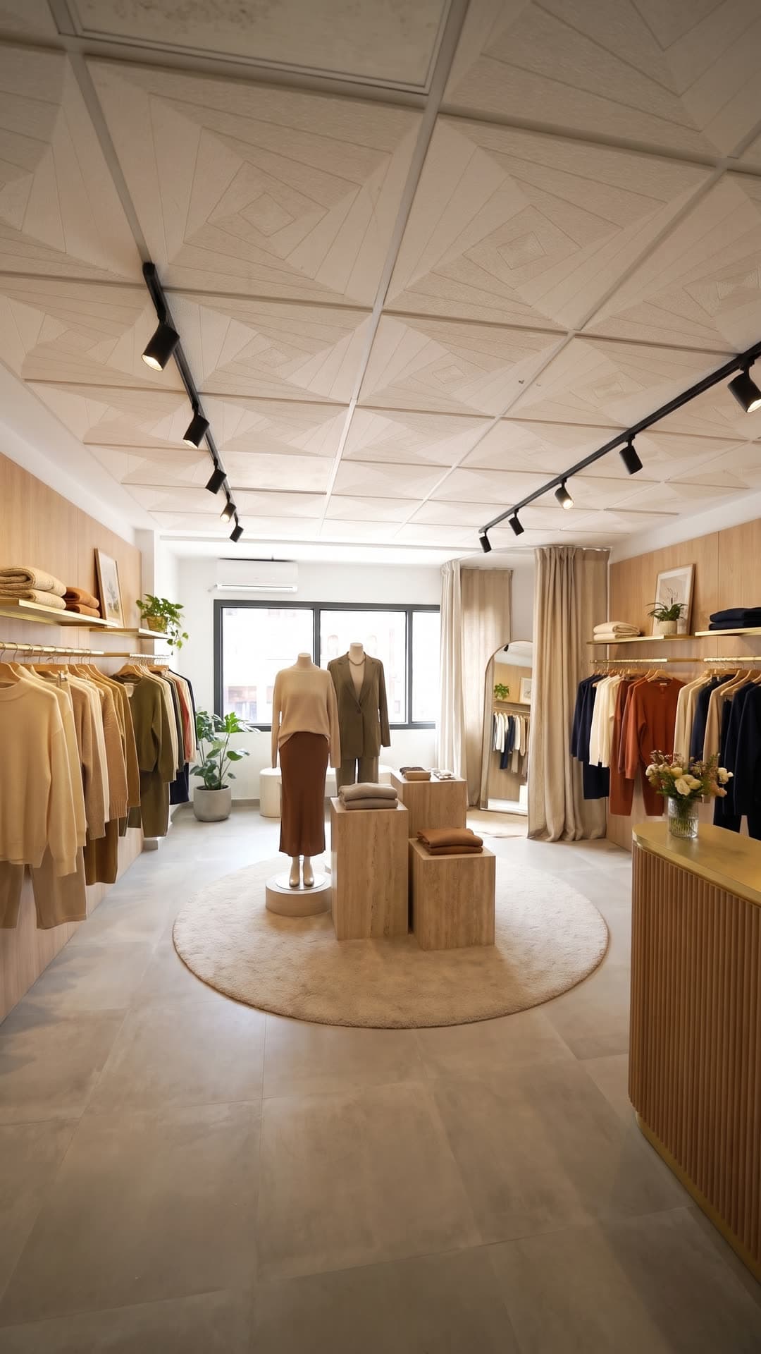 Projection d'aménagement : Showroom mode